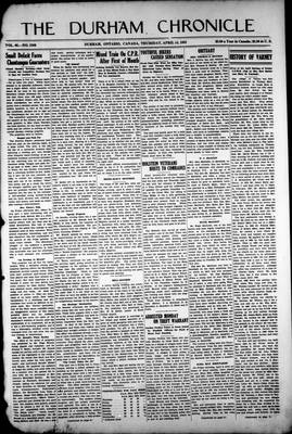 Durham Chronicle (1867), 14 Apr 1932