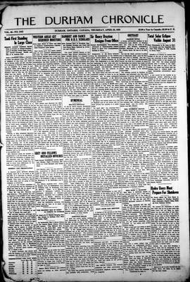 Durham Chronicle (1867), 28 Apr 1932