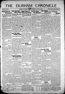 Durham Chronicle (1867), 18 Aug 1932