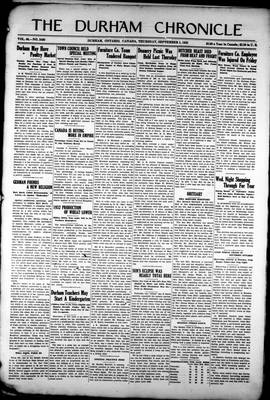 Durham Chronicle (1867), 1 Sep 1932