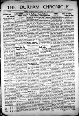 Durham Chronicle (1867), 15 Sep 1932