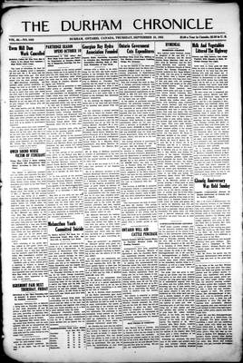 Durham Chronicle (1867), 22 Sep 1932