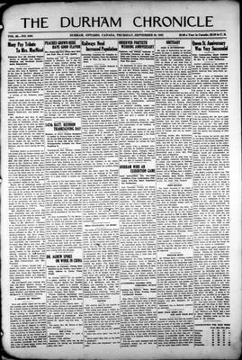 Durham Chronicle (1867), 29 Sep 1932