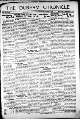 Durham Chronicle (1867), 27 Oct 1932