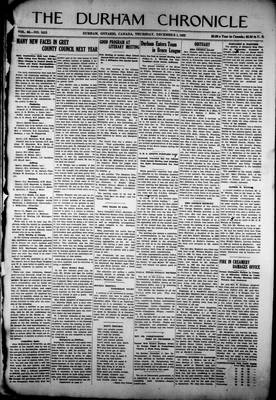 Durham Chronicle (1867), 1 Dec 1932