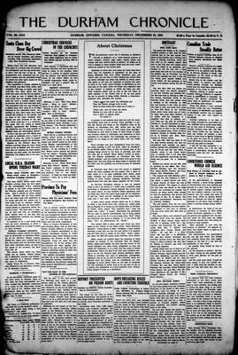 Durham Chronicle (1867), 22 Dec 1932