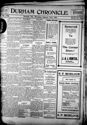 Durham Chronicle (1867), 31 Jan 1901