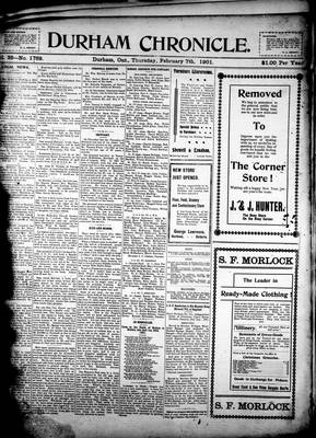 Durham Chronicle (1867), 7 Feb 1901