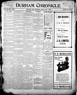 Durham Chronicle (1867), 7 Mar 1901