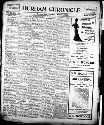 Durham Chronicle (1867), 9 May 1901