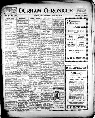 Durham Chronicle (1867), 20 Jun 1901