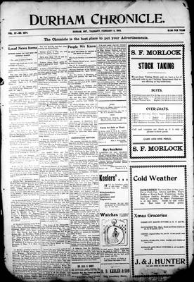 Durham Chronicle (1867), 5 Feb 1903