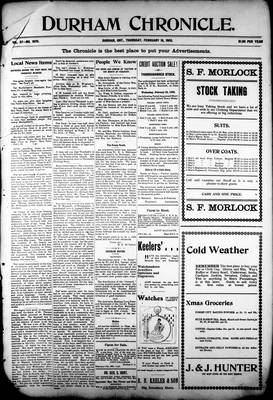 Durham Chronicle (1867), 19 Feb 1903