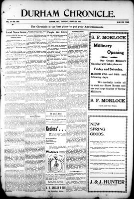 Durham Chronicle (1867), 26 Mar 1903