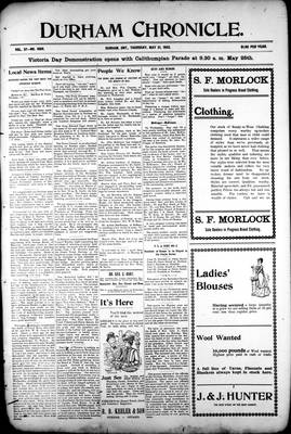 Durham Chronicle (1867), 21 May 1903