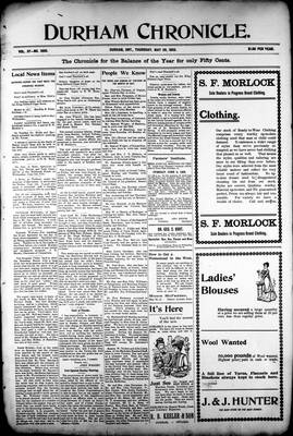 Durham Chronicle (1867), 28 May 1903