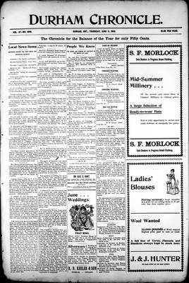 Durham Chronicle (1867), 11 Jun 1903