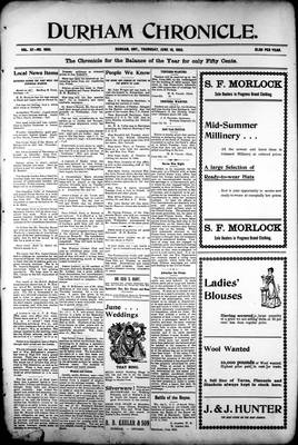 Durham Chronicle (1867), 18 Jun 1903