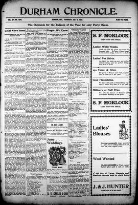 Durham Chronicle (1867), 2 Jul 1903