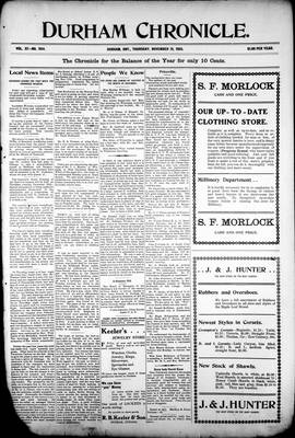 Durham Chronicle (1867), 19 Nov 1903