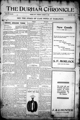 Durham Chronicle (1867), 3 Jan 1907