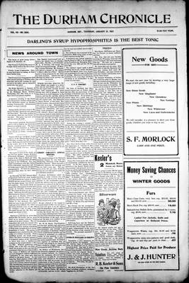 Durham Chronicle (1867), 31 Jan 1907