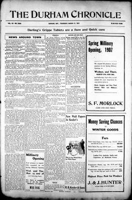 Durham Chronicle (1867), 21 Mar 1907