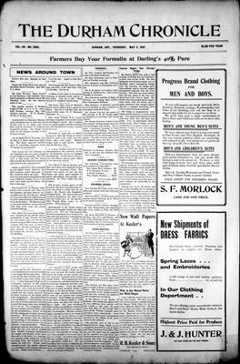 Durham Chronicle (1867), 9 May 1907