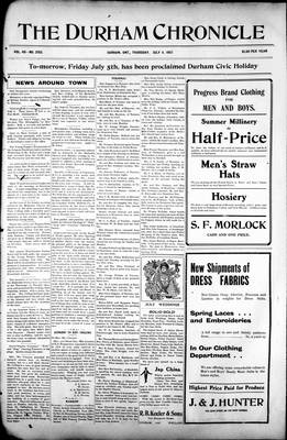 Durham Chronicle (1867), 4 Jul 1907