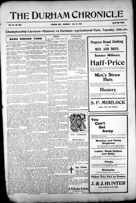 Durham Chronicle (1867), 25 Jul 1907