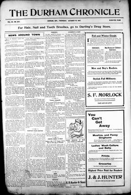 Durham Chronicle (1867), 10 Oct 1907