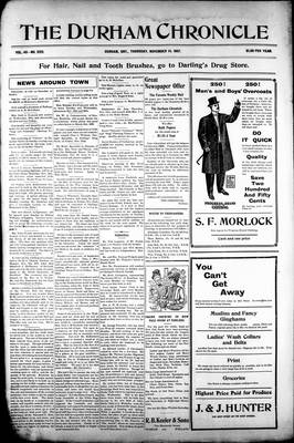 Durham Chronicle (1867), 14 Nov 1907