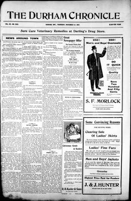 Durham Chronicle (1867), 21 Nov 1907