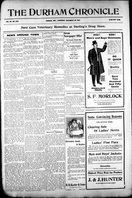 Durham Chronicle (1867), 28 Nov 1907