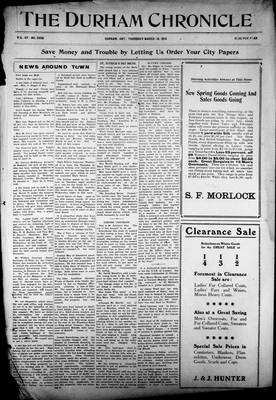 Durham Chronicle (1867), 19 Mar 1914