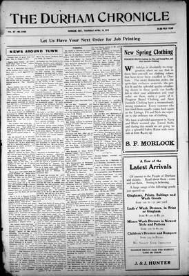 Durham Chronicle (1867), 16 Apr 1914