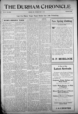 Durham Chronicle (1867), 7 May 1914