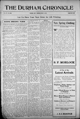 Durham Chronicle (1867), 14 May 1914