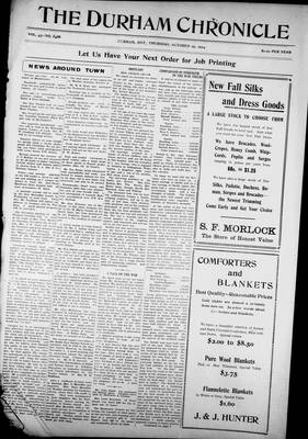 Durham Chronicle (1867), 29 Oct 1914