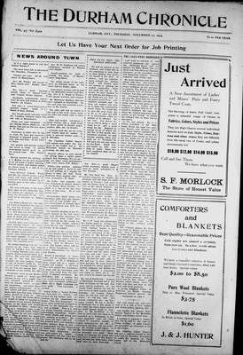 Durham Chronicle (1867), 12 Nov 1914