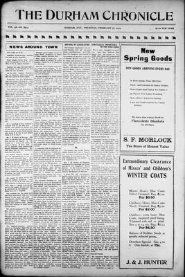 Durham Chronicle (1867), 18 Feb 1915