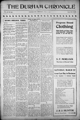 Durham Chronicle (1867), 1 Apr 1915