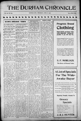 Durham Chronicle (1867), 8 Apr 1915