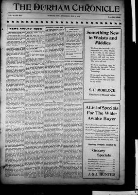 Durham Chronicle (1867), 6 May 1915