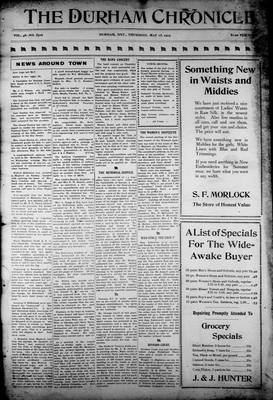 Durham Chronicle (1867), 13 May 1915