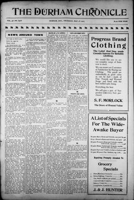 Durham Chronicle (1867), 27 May 1915