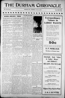 Durham Chronicle (1867), 29 Jul 1915