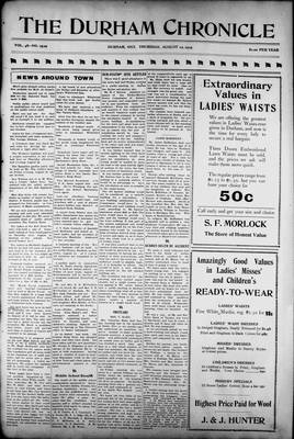 Durham Chronicle (1867), 12 Aug 1915