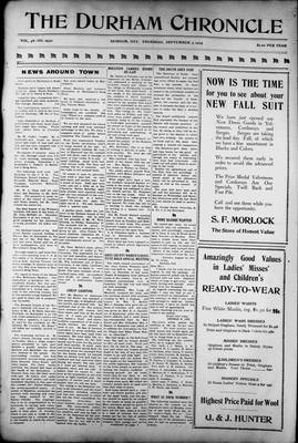 Durham Chronicle (1867), 2 Sep 1915