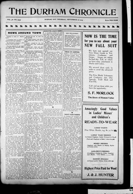 Durham Chronicle (1867), 23 Sep 1915